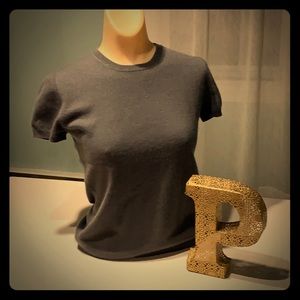 Cashmere Banana Republic Short Sleeve Sweater